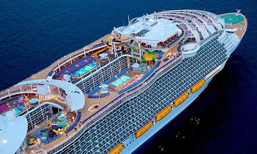 30 largest cruise ships in the world
