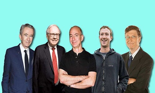 The world 2020 in 10 richest top man The 10