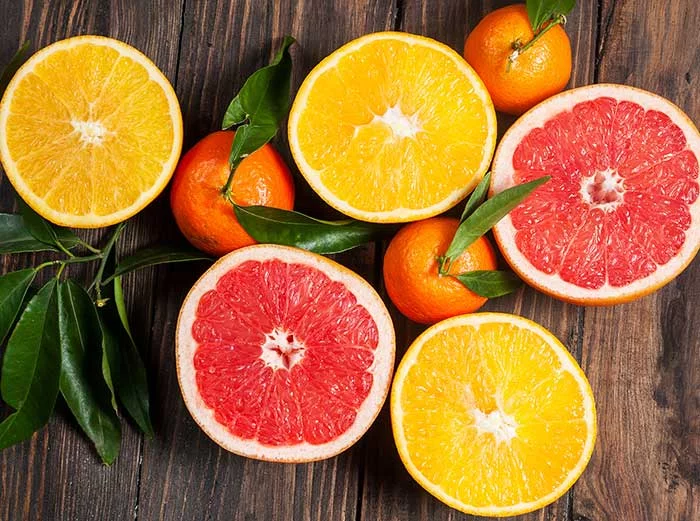 Foods that cause post nasal drip: Citrus Fruits