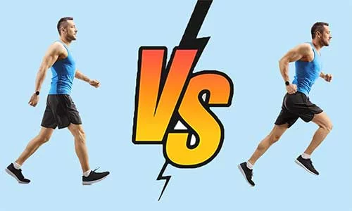 Is Running Better than Walking?