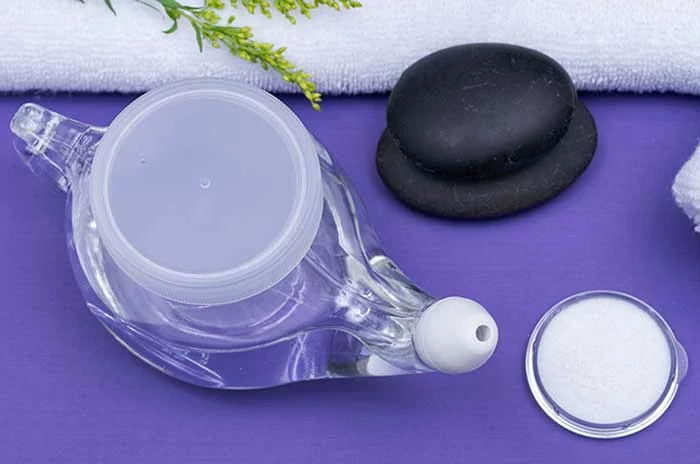 Nasal irrigation is another way of home remedies