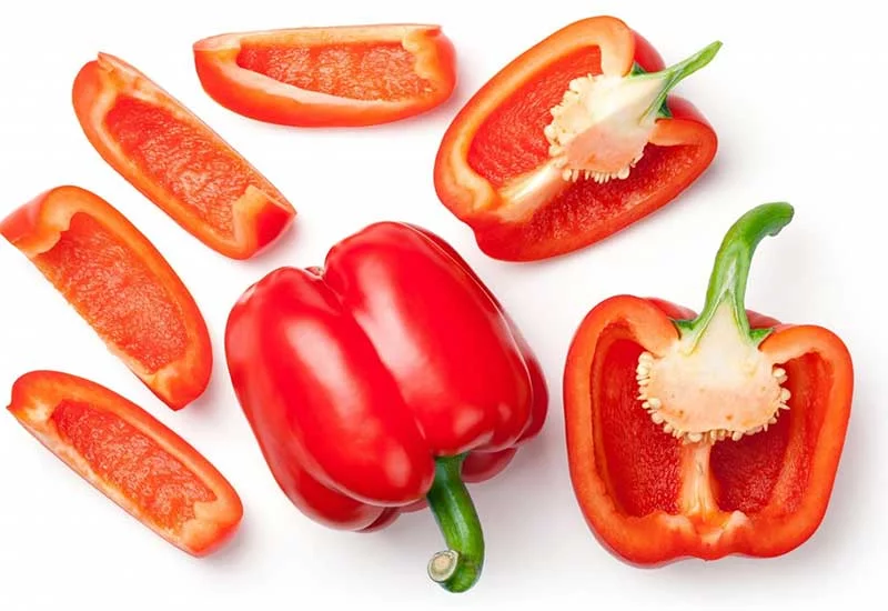 what human foods can puppies eat: red pepper