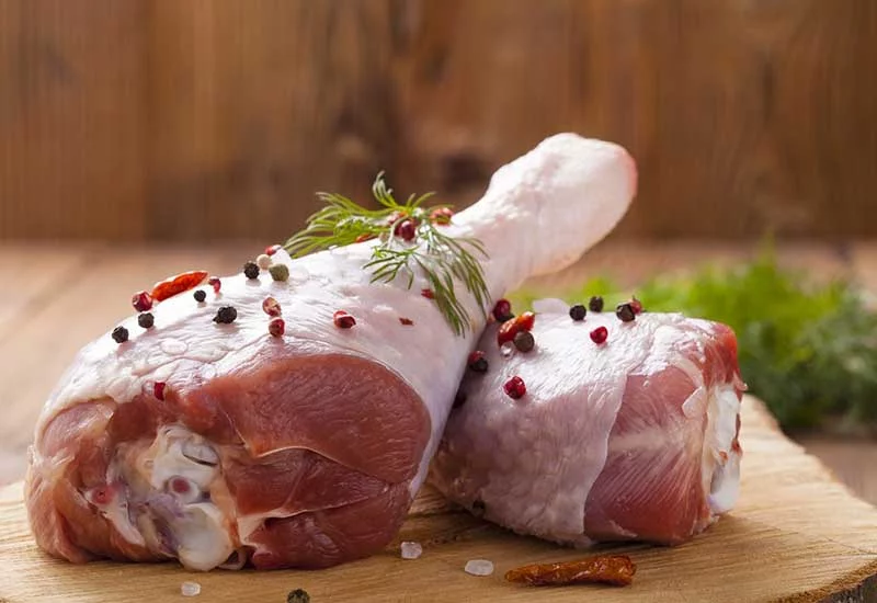 what human foods can puppies eat: turkey meat