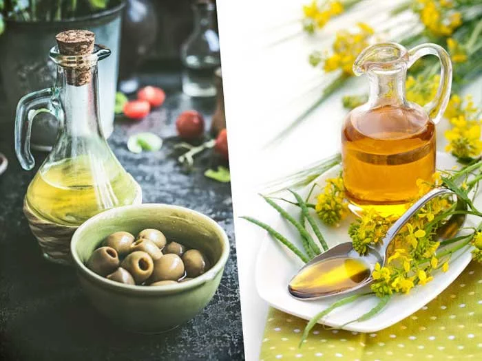 Vegetable oil vs olive oil