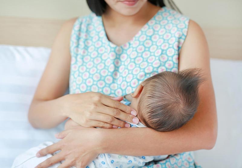 Is it normal to have cramps while nursing?