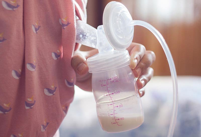 Sharp pain in breast while breastfeeding